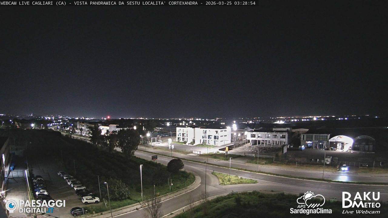time-lapse frame, Sestu Cortexandra webcam