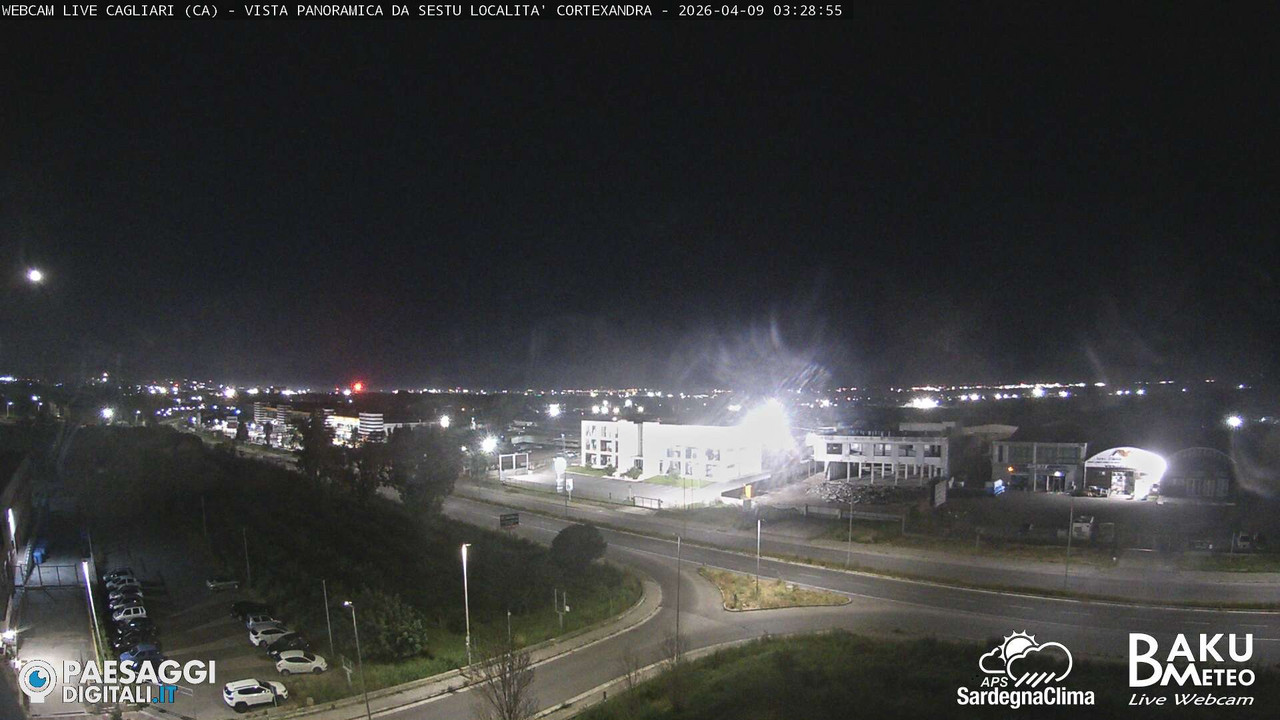 time-lapse frame, Sestu Cortexandra webcam