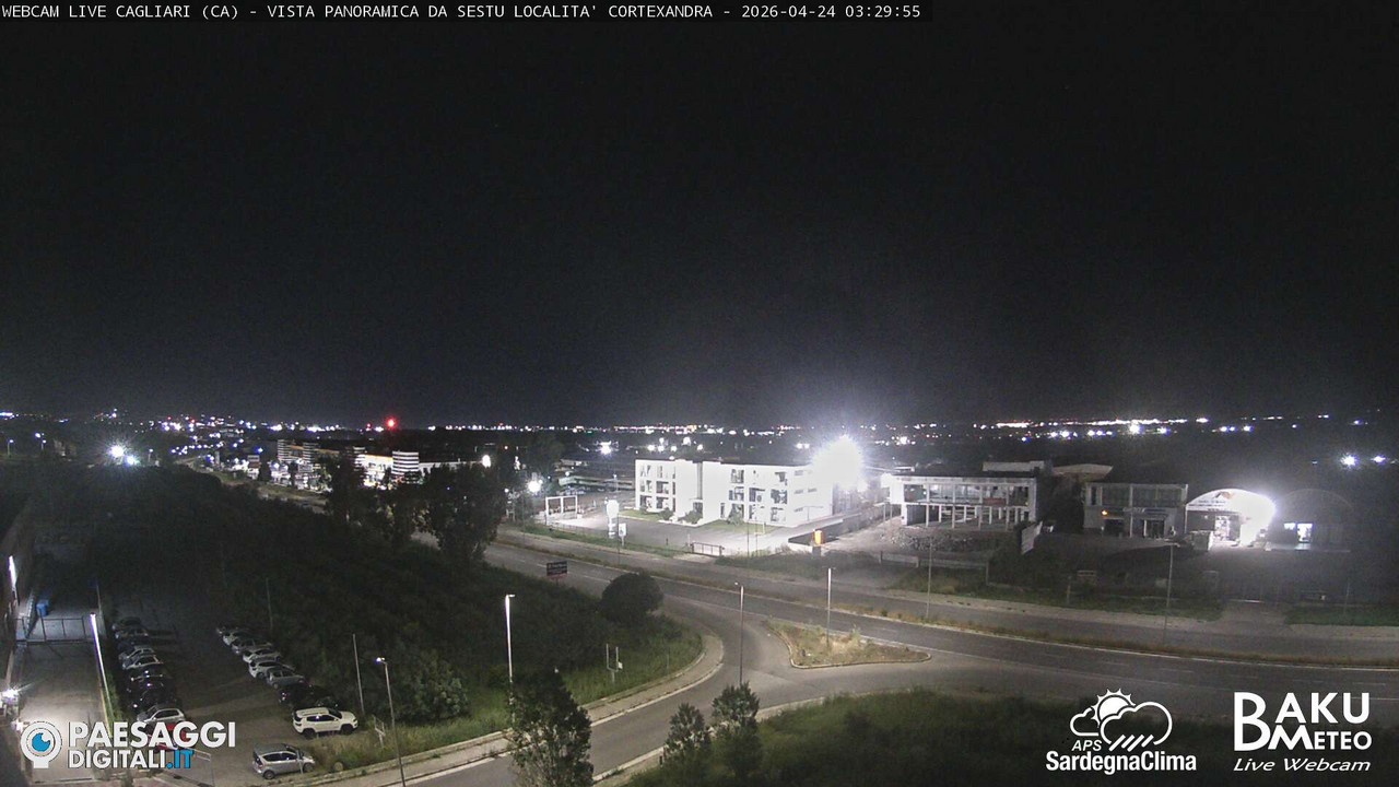 time-lapse frame, Sestu Cortexandra webcam