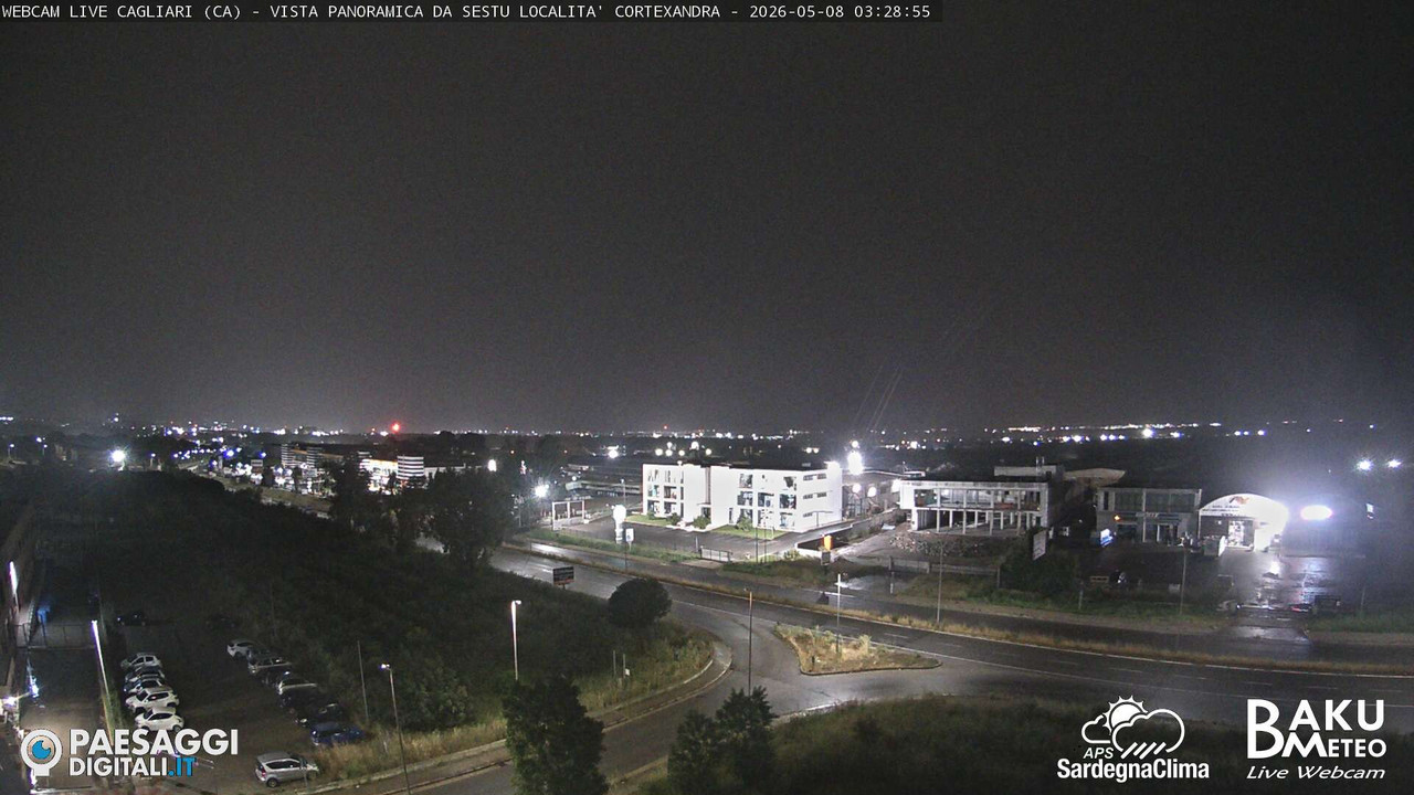time-lapse frame, Sestu Cortexandra webcam