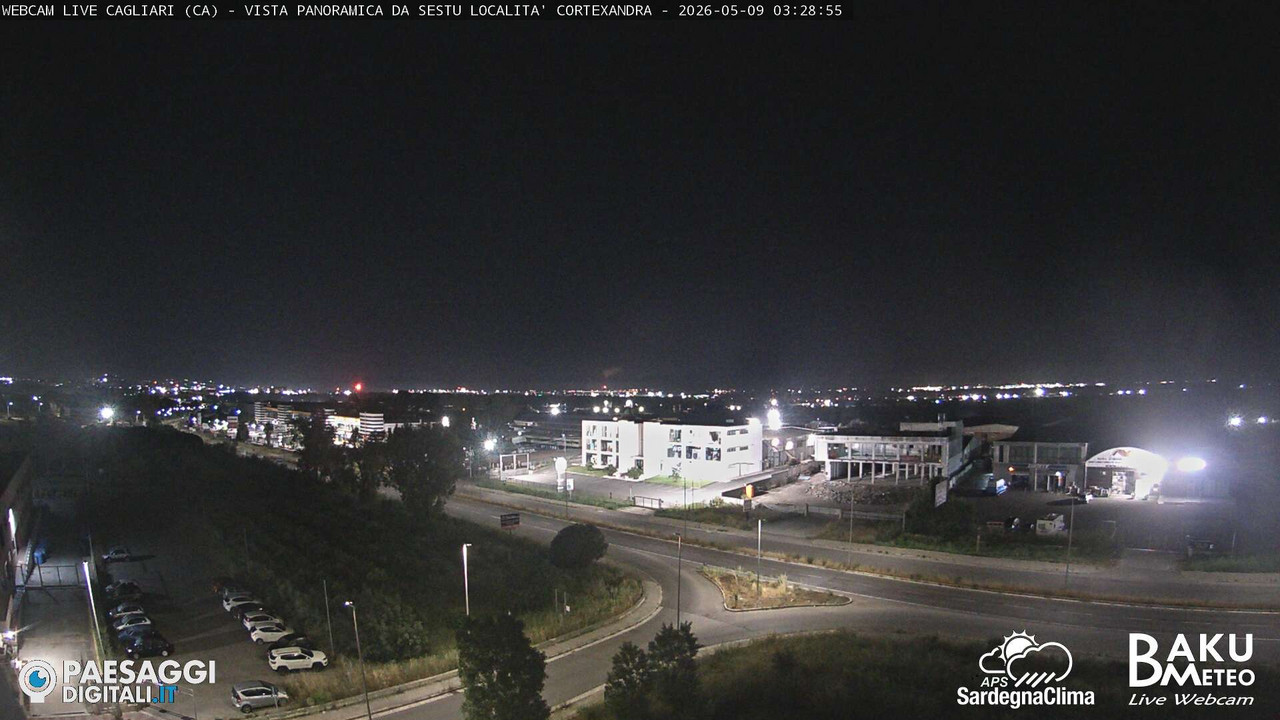 time-lapse frame, Sestu Cortexandra webcam