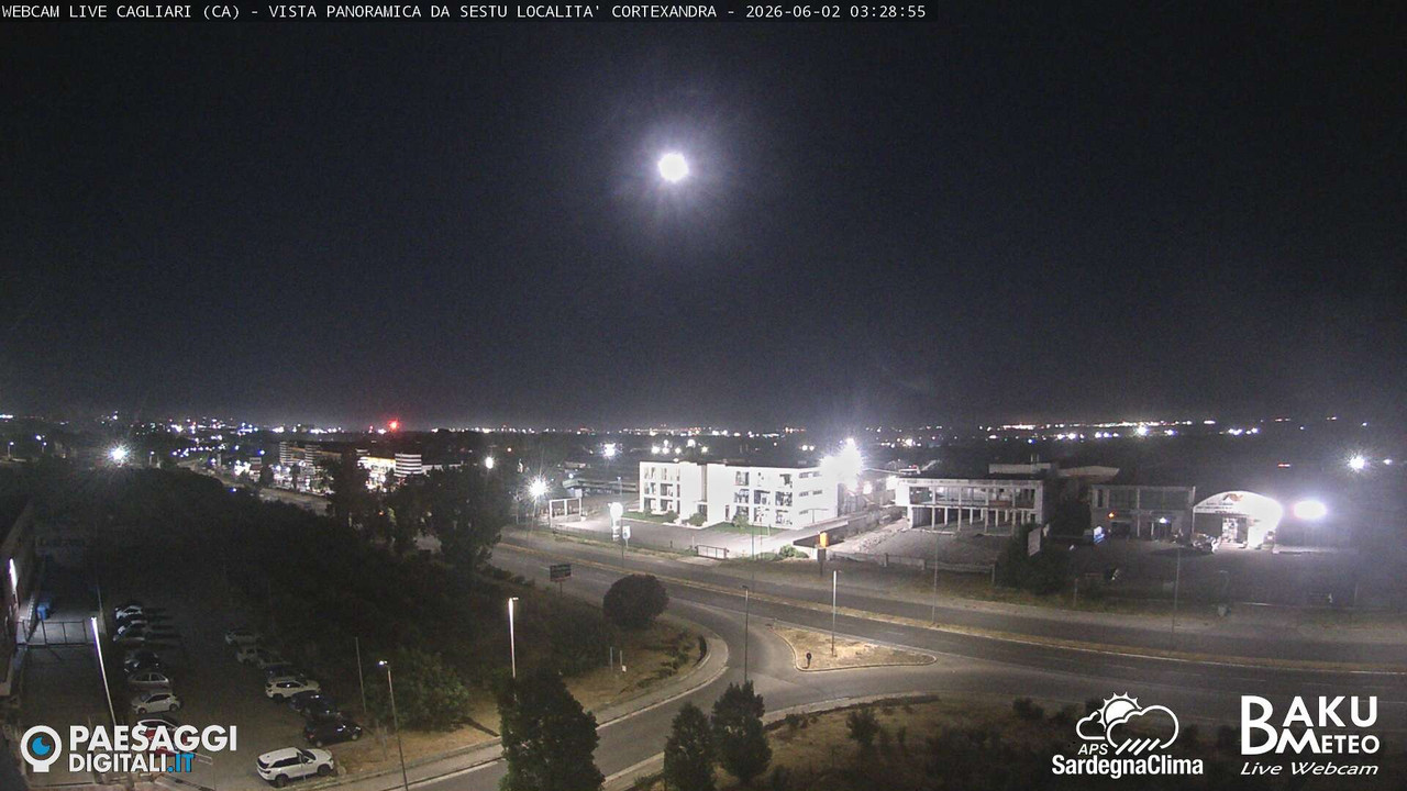 time-lapse frame, Sestu Cortexandra webcam