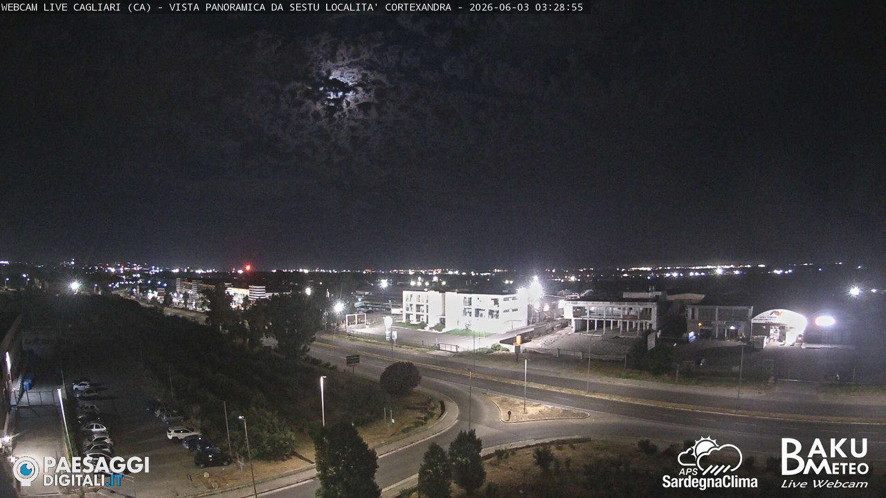 time-lapse frame, Sestu Cortexandra webcam