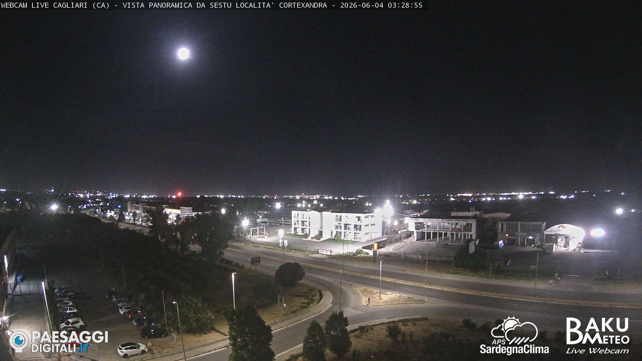 time-lapse frame, Sestu Cortexandra webcam