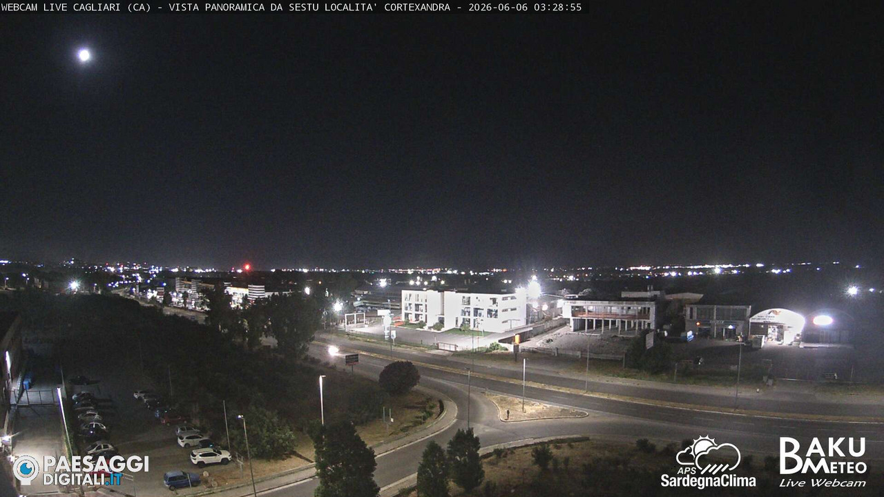 time-lapse frame, Sestu Cortexandra webcam