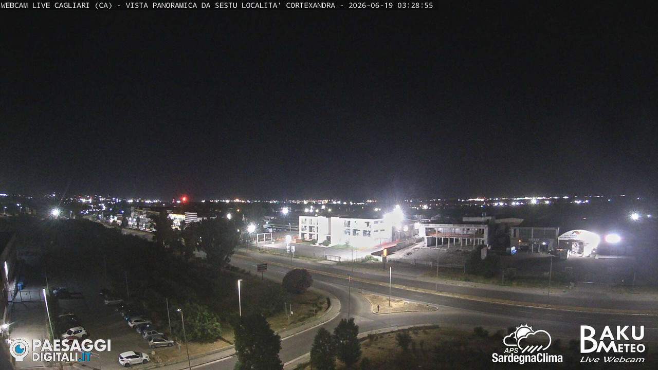 time-lapse frame, Sestu Cortexandra webcam