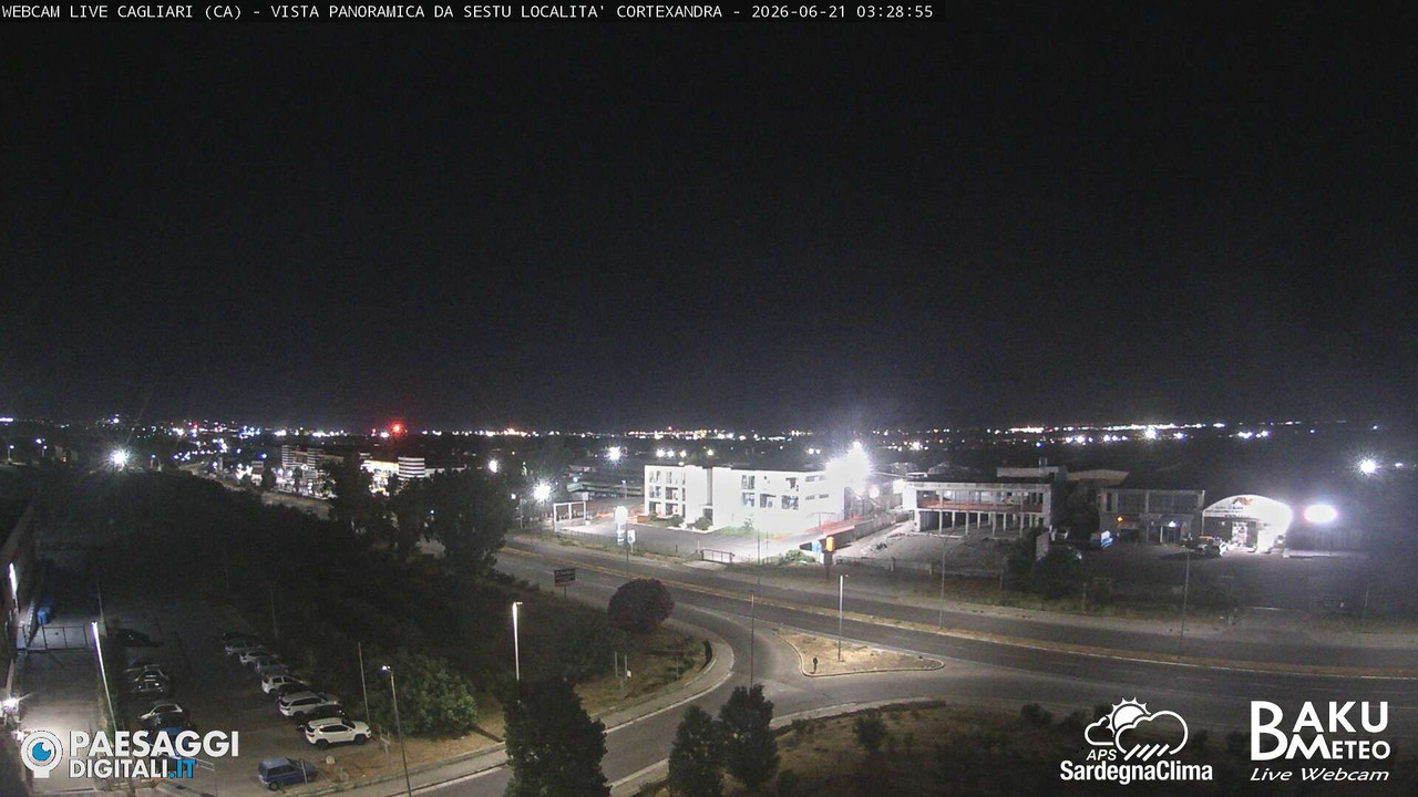 time-lapse frame, Sestu Cortexandra webcam