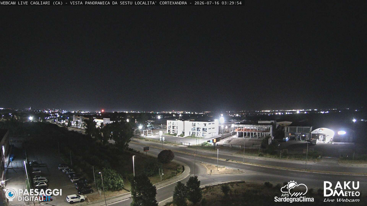 time-lapse frame, Sestu Cortexandra webcam