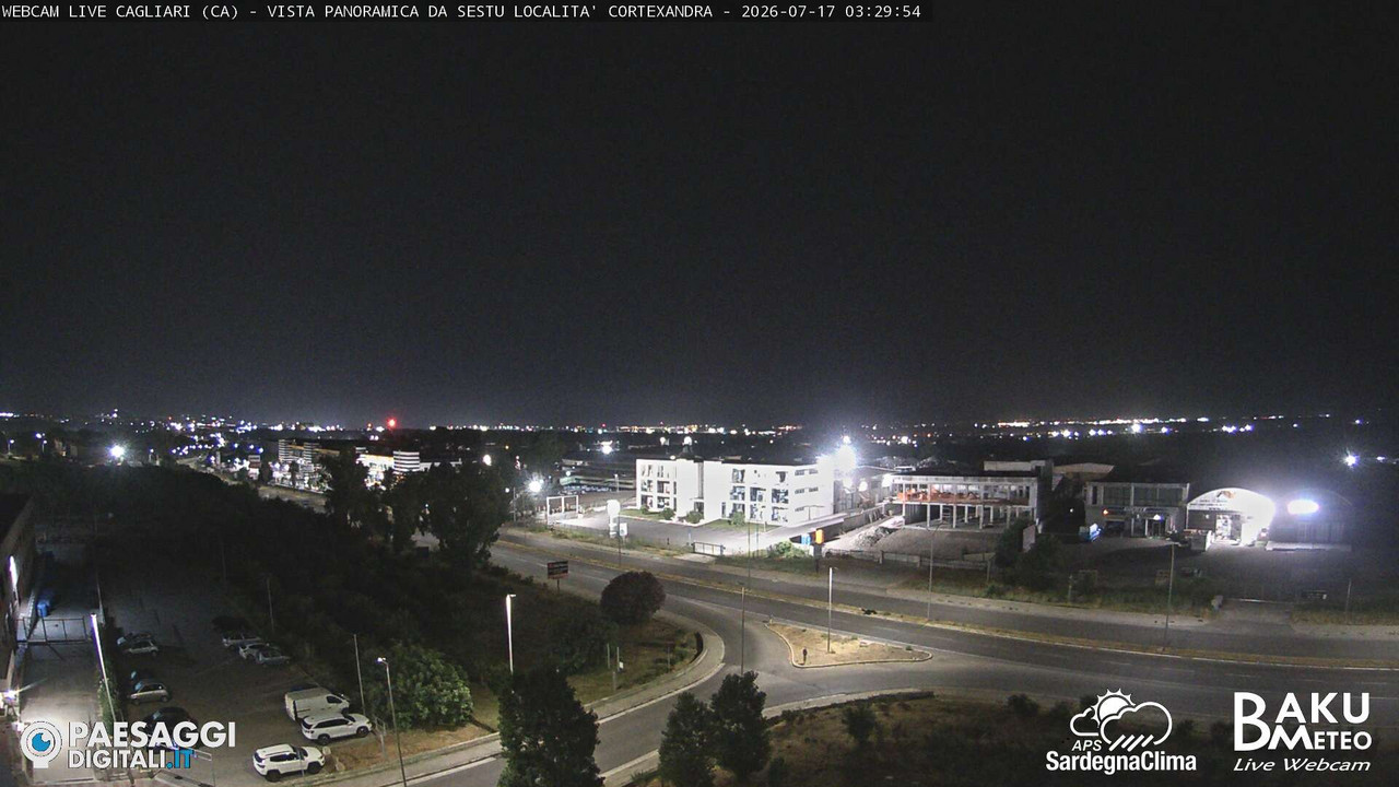time-lapse frame, Sestu Cortexandra webcam