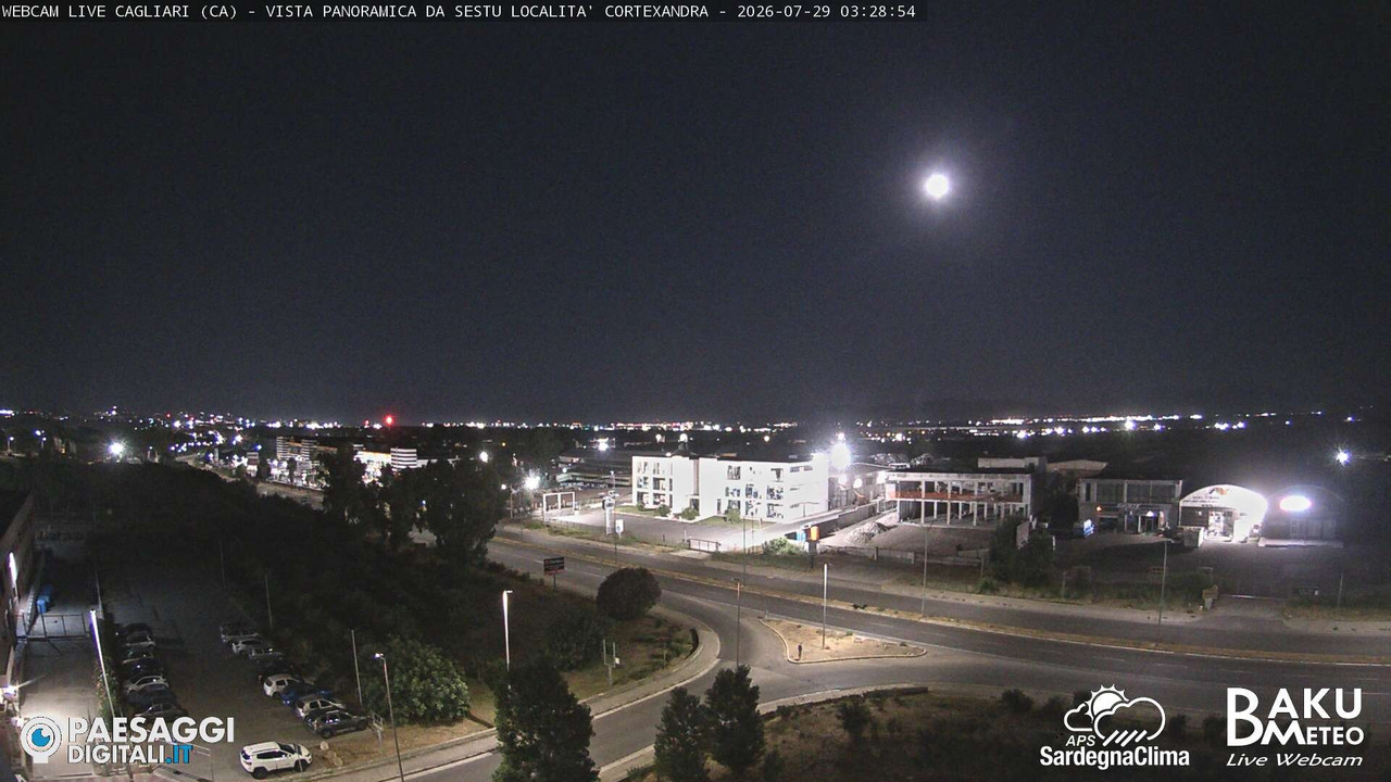 time-lapse frame, Sestu Cortexandra webcam