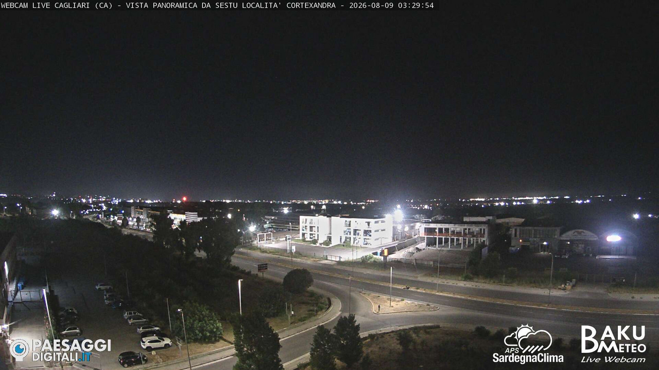 time-lapse frame, Sestu Cortexandra webcam