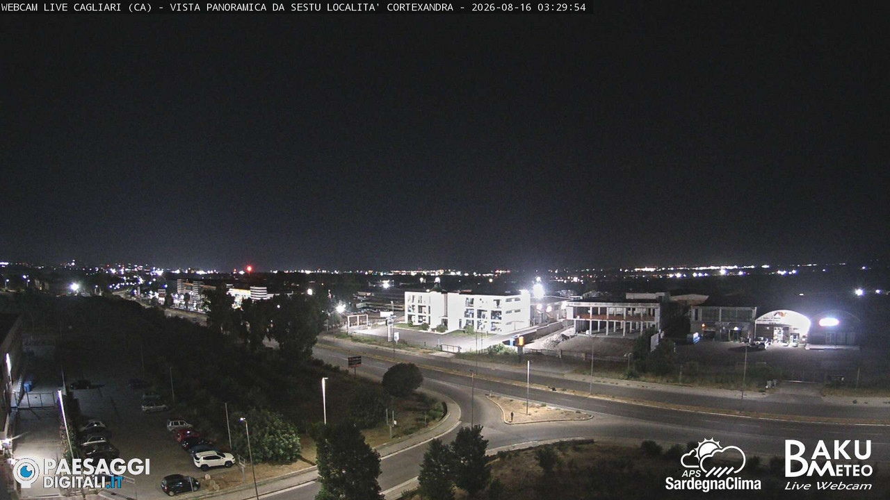 time-lapse frame, Sestu Cortexandra webcam