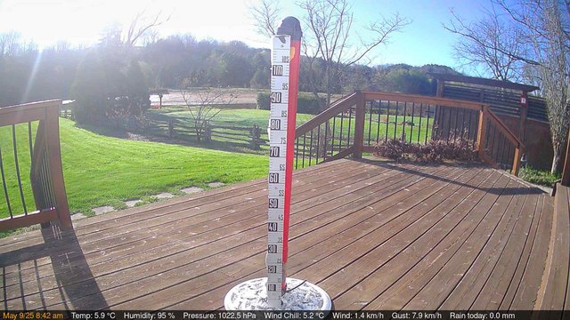 time-lapse frame, Deck-Dock Cam webcam