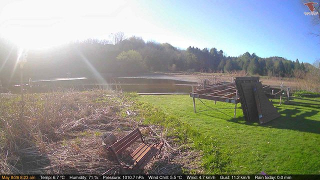 time-lapse frame, Dock In webcam