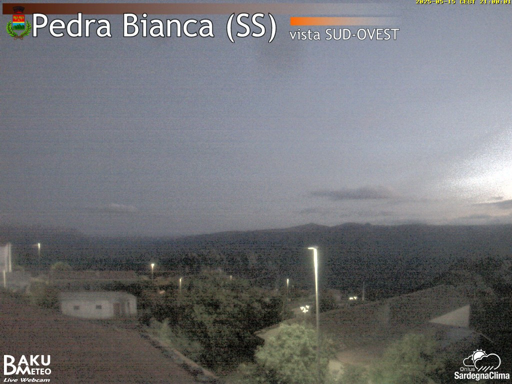 time-lapse frame, Pedra Bianca webcam
