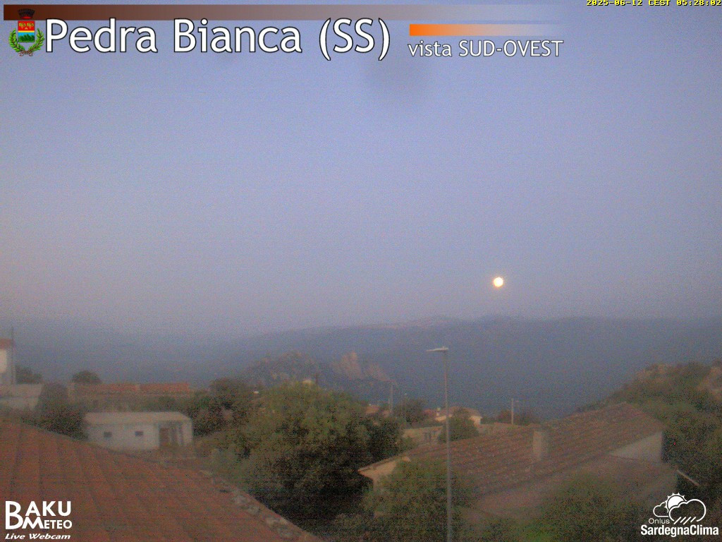 time-lapse frame, Pedra Bianca webcam
