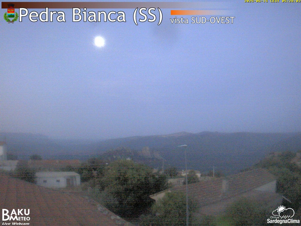 time-lapse frame, Pedra Bianca webcam