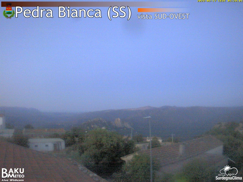 time-lapse frame, Pedra Bianca webcam