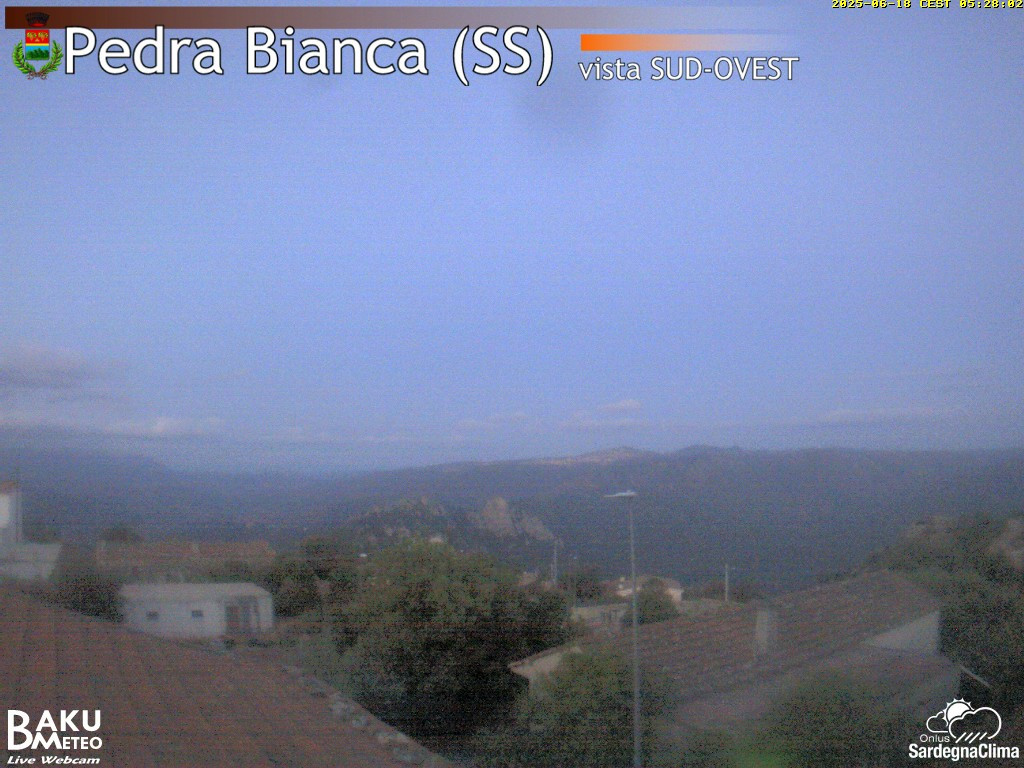 time-lapse frame, Pedra Bianca webcam