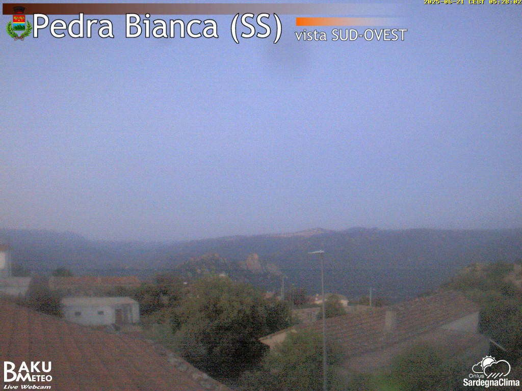 time-lapse frame, Pedra Bianca webcam