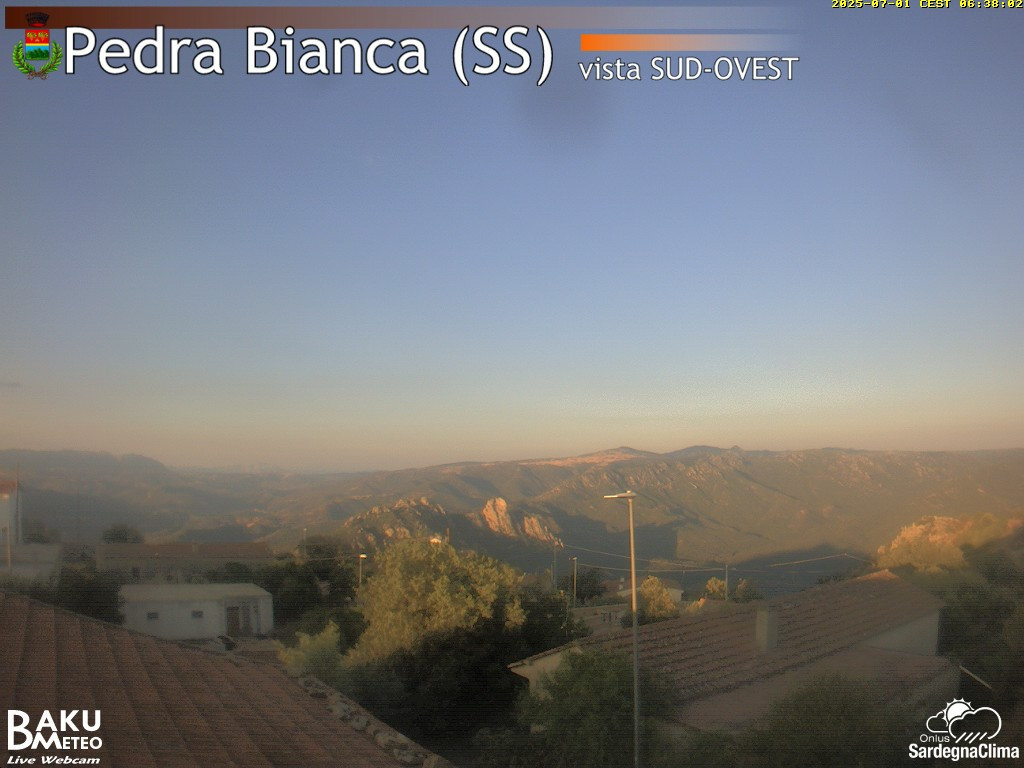 time-lapse frame, Pedra Bianca webcam