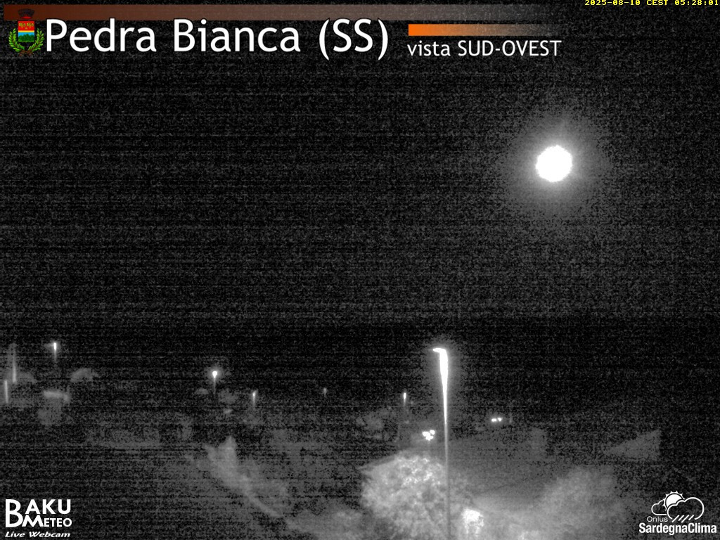 time-lapse frame, Pedra Bianca webcam
