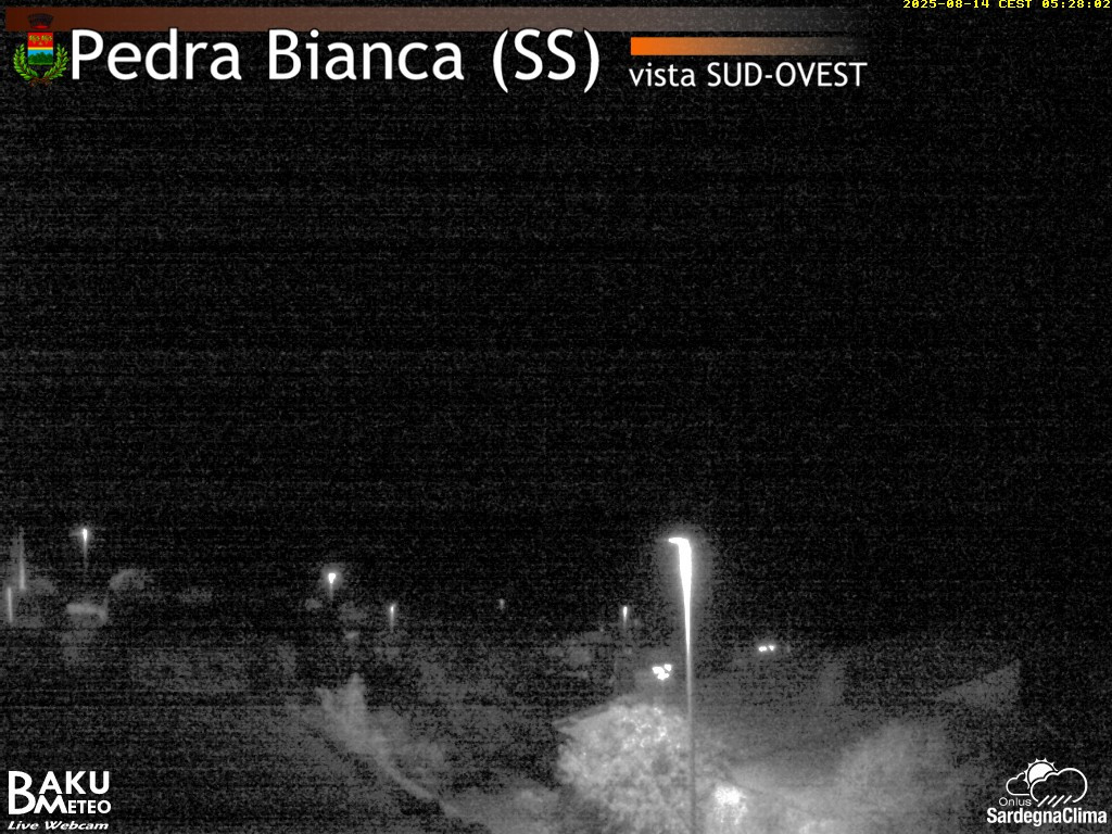 time-lapse frame, Pedra Bianca webcam