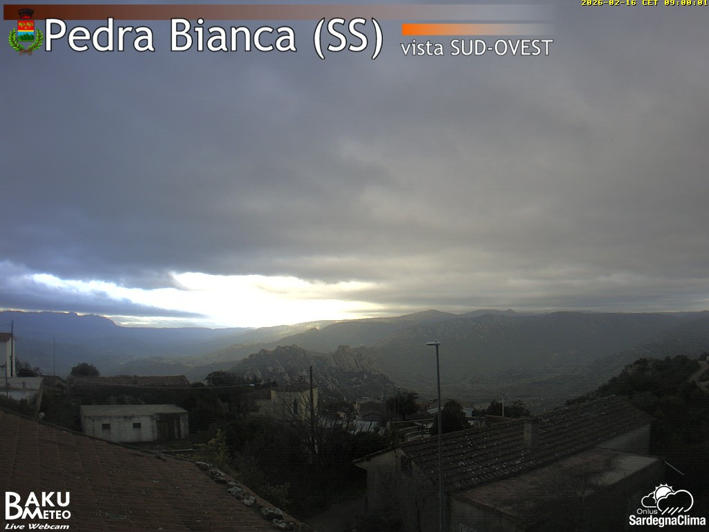 time-lapse frame, Pedra Bianca webcam