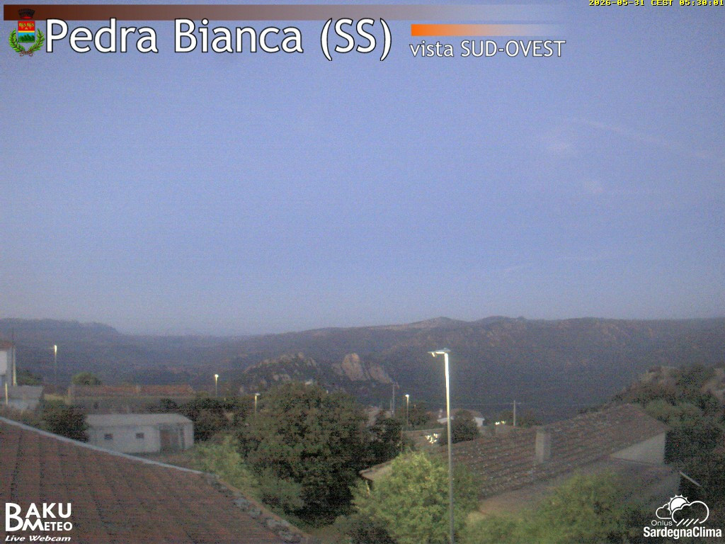 time-lapse frame, Pedra Bianca webcam