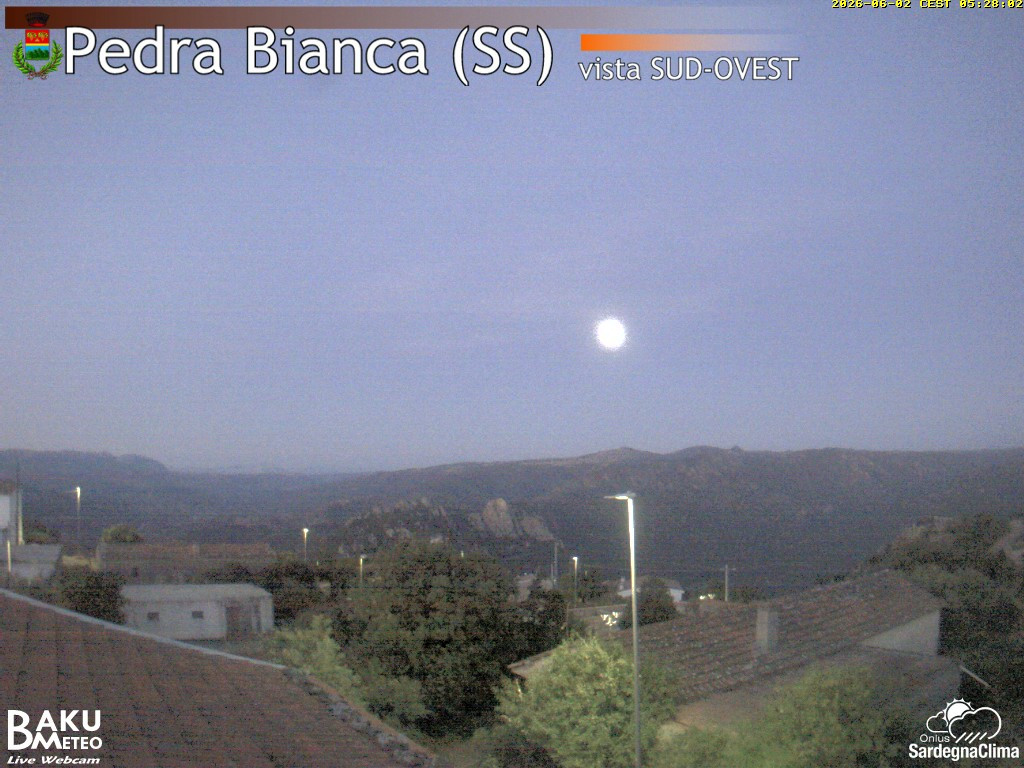 time-lapse frame, Pedra Bianca webcam