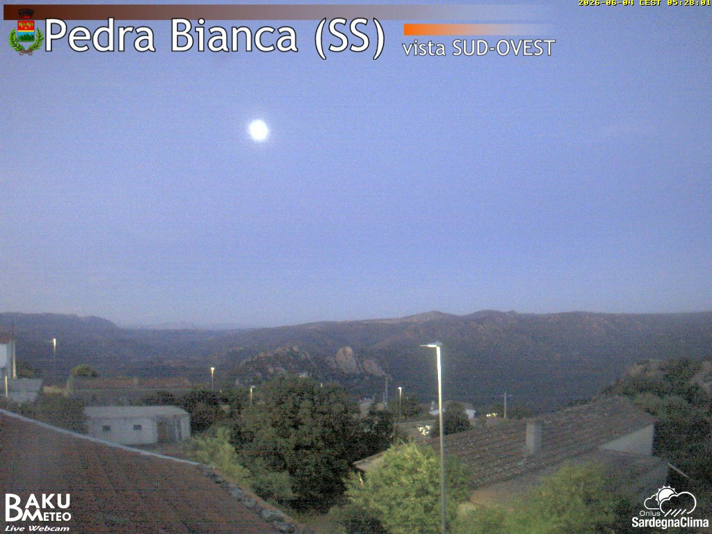time-lapse frame, Pedra Bianca webcam