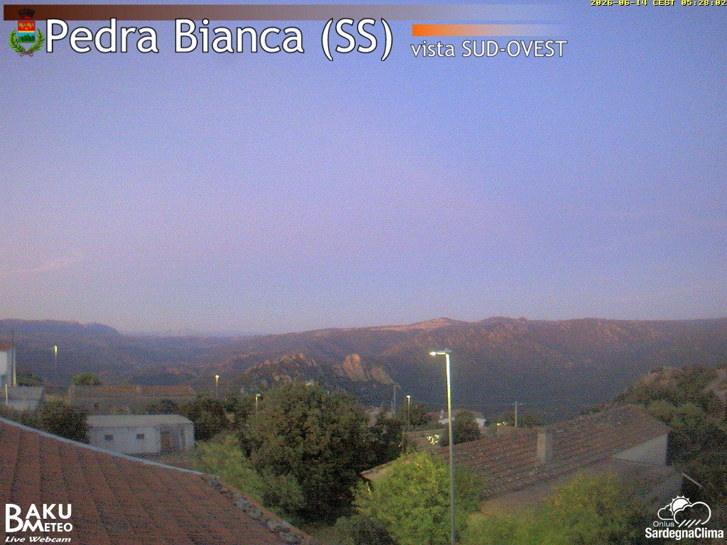 time-lapse frame, Pedra Bianca webcam