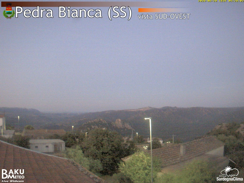 time-lapse frame, Pedra Bianca webcam