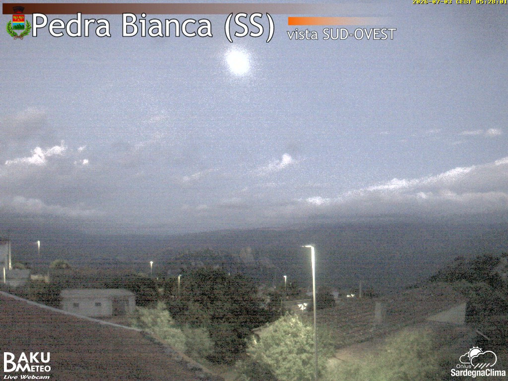 time-lapse frame, Pedra Bianca webcam