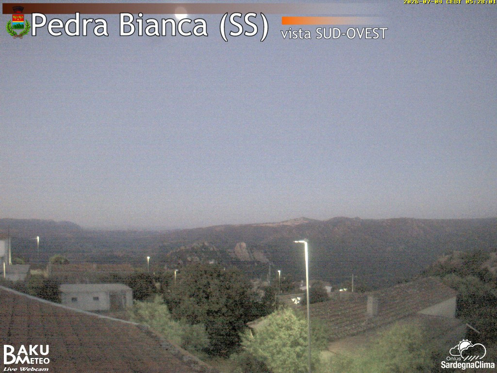 time-lapse frame, Pedra Bianca webcam