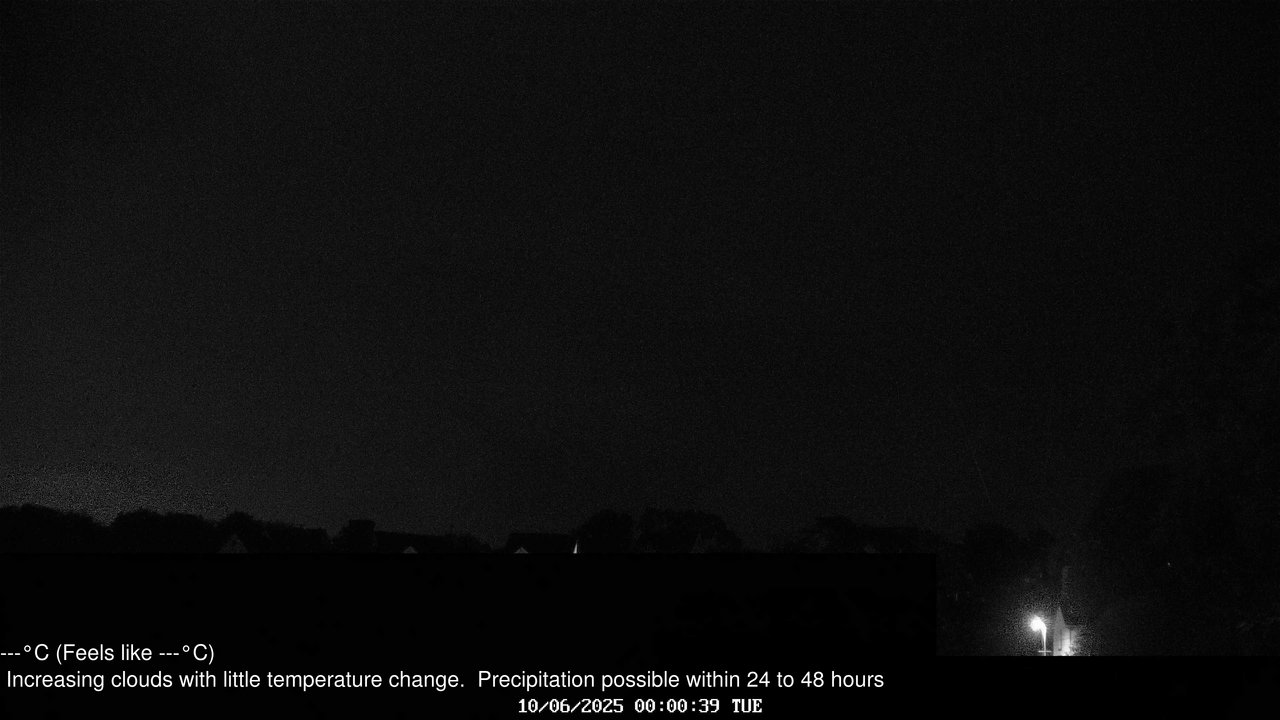 time-lapse frame, Wembury, Devon. Knighton Hill Cam webcam