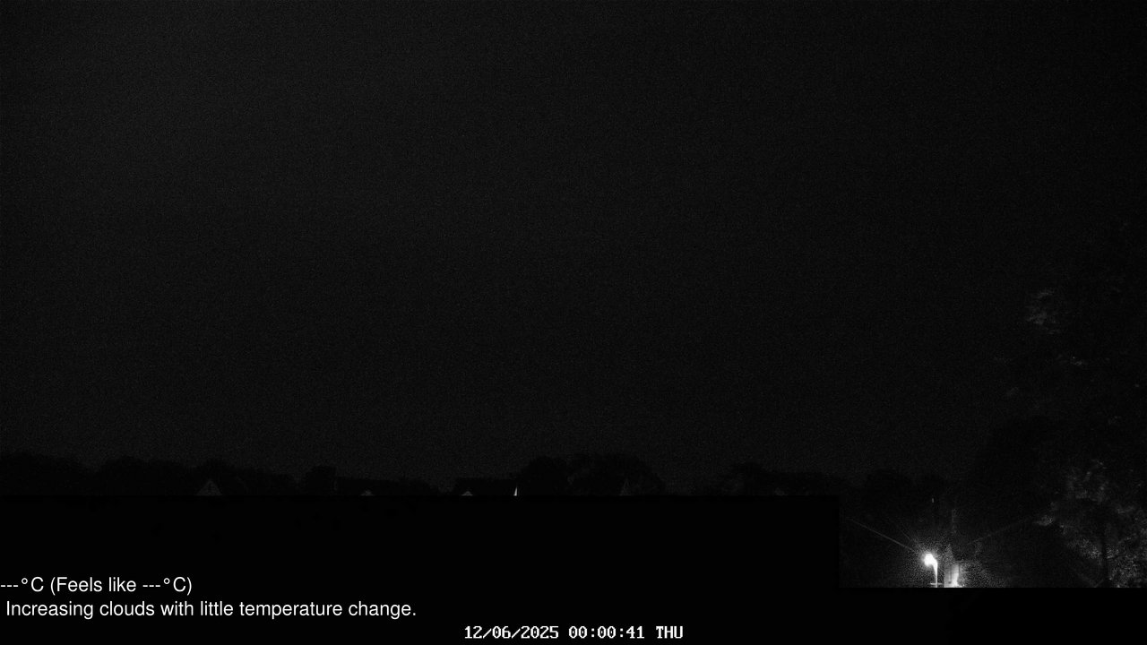 time-lapse frame, Wembury, Devon. Knighton Hill Cam webcam