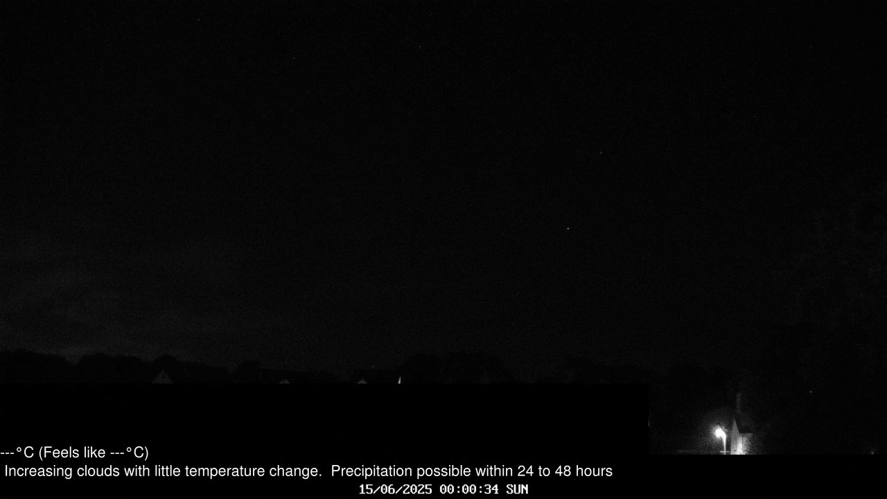 time-lapse frame, Wembury, Devon. Knighton Hill Cam webcam