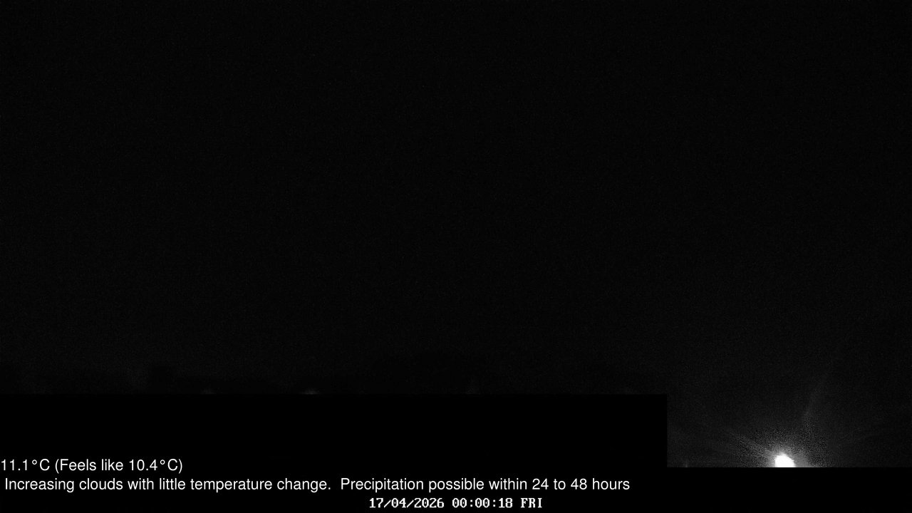 time-lapse frame, Wembury, Devon. Knighton Hill Cam webcam