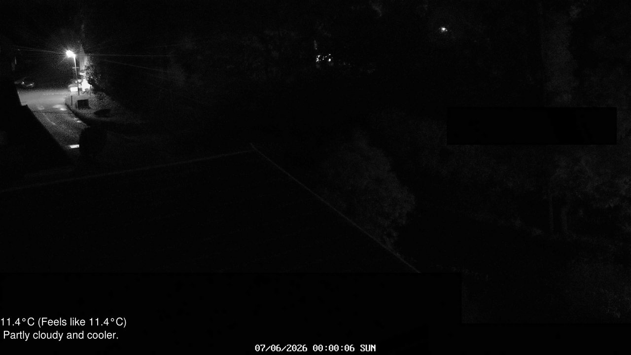 time-lapse frame, Wembury, Devon. Knighton Hill Cam webcam