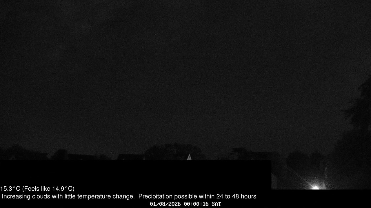 time-lapse frame, Wembury, Devon. Knighton Hill Cam webcam
