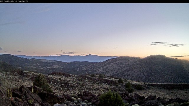 time-lapse frame, Highlands webcam