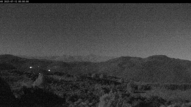 time-lapse frame, Highlands webcam