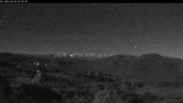time-lapse frame, Highlands webcam