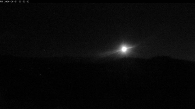 time-lapse frame, Highlands webcam