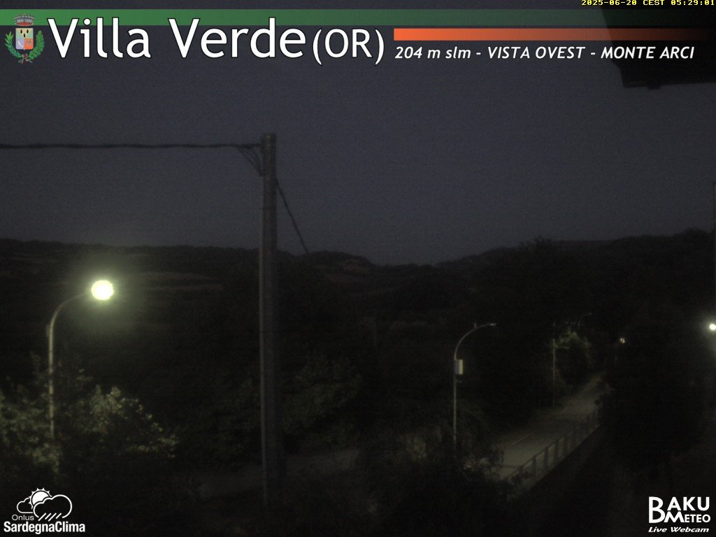 time-lapse frame, Baini Ovest webcam