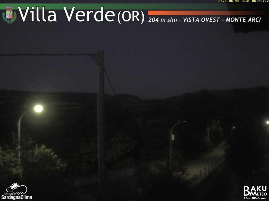 time-lapse frame, Baini Ovest webcam