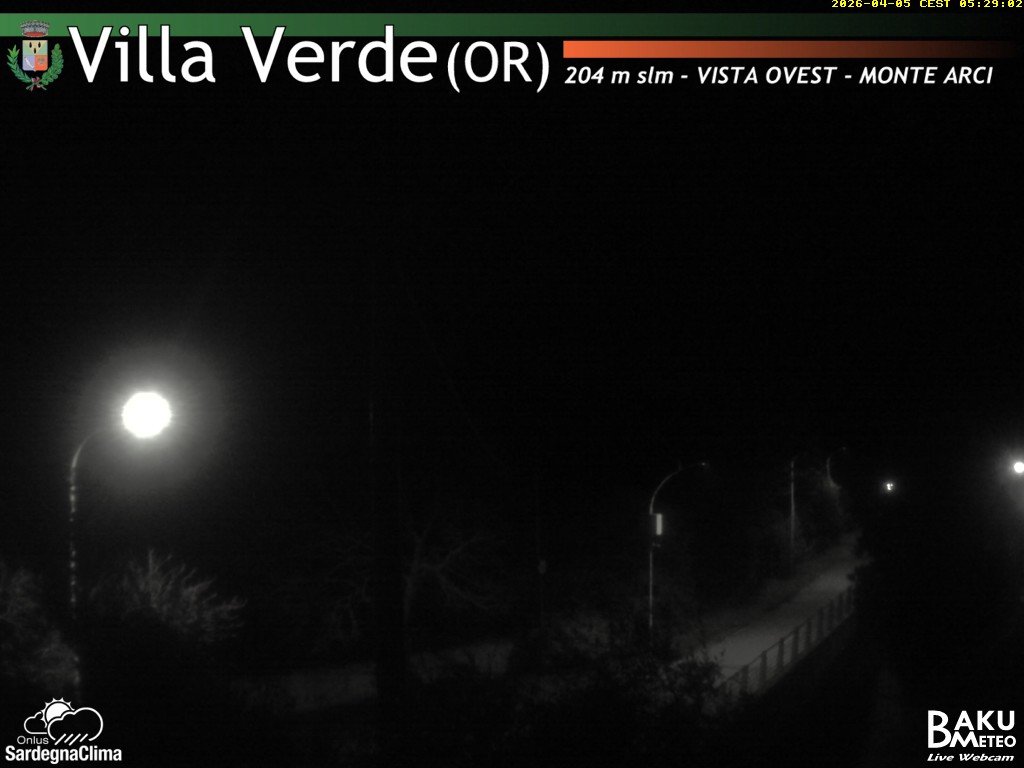 time-lapse frame, Baini Ovest webcam