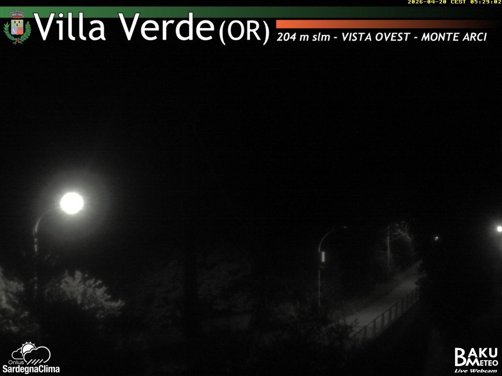 time-lapse frame, Baini Ovest webcam