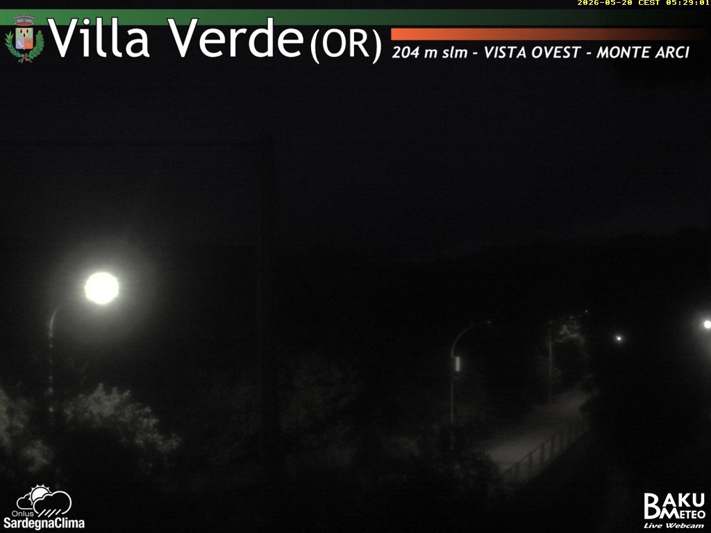 time-lapse frame, Baini Ovest webcam